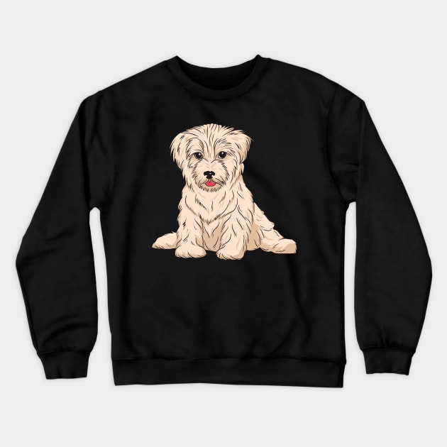 Havanese Dog Breed Crewneck Sweatshirt by Printroof